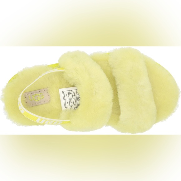 UGG Oh Yeah Slippers/Slides/House Shoes w/Slingback | Yellow | NEW!!!🍋☀️ - Picture 6 of 9
